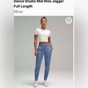 Lululemon Dance Joggers size 12